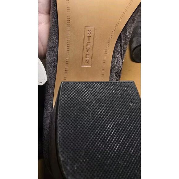 Steven By Steve Madden Lisette Suede Stretch Sock Bootie Boots Side Zip Sz 7.5 - Picture 8 of 8